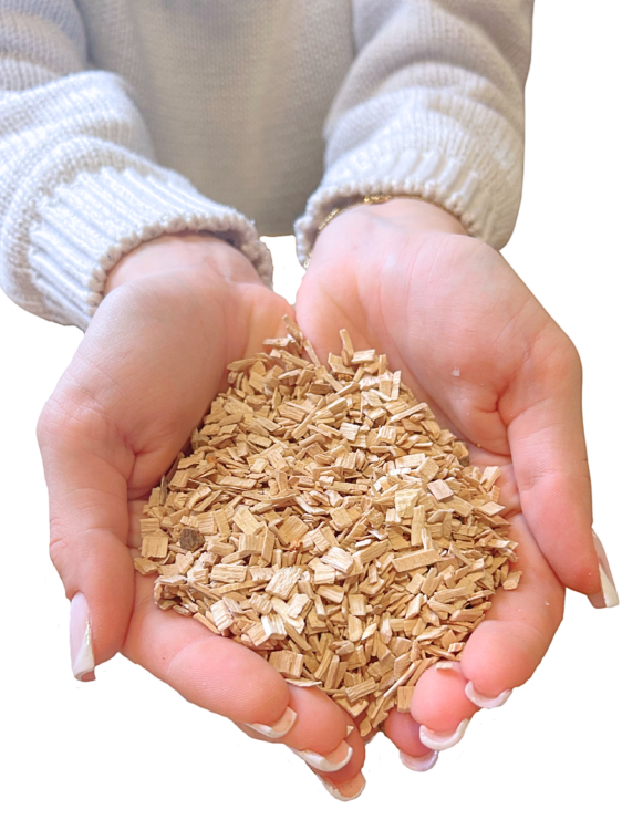 Bukowe Zrębki dla Papug, Rozmiar M – Naturalne i Higieniczne Podłoże do Klatek 10L od ParrotPlanet