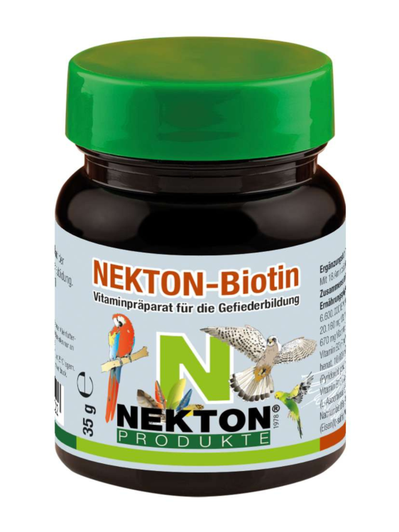 NEKTON-Bio / Nekton Biotin Multiwitamina dla Ptaków 35g- ParrotPlanet.pl wyłączny dystrybutor Nekton w Polsce