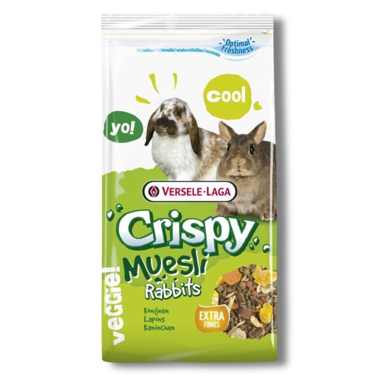 Versele Laga Muesli Croustillant pour Lapins Miniatures 400 g de ParrotPlanet.fr