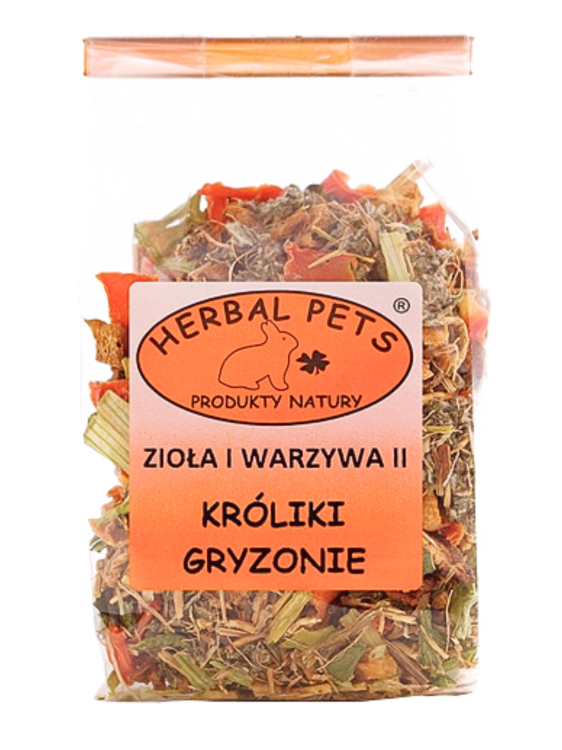 Mélange Vital d'Herbes et Légumes pour Lapins et Rongeurs - 50g de ParrotPlanet.fr