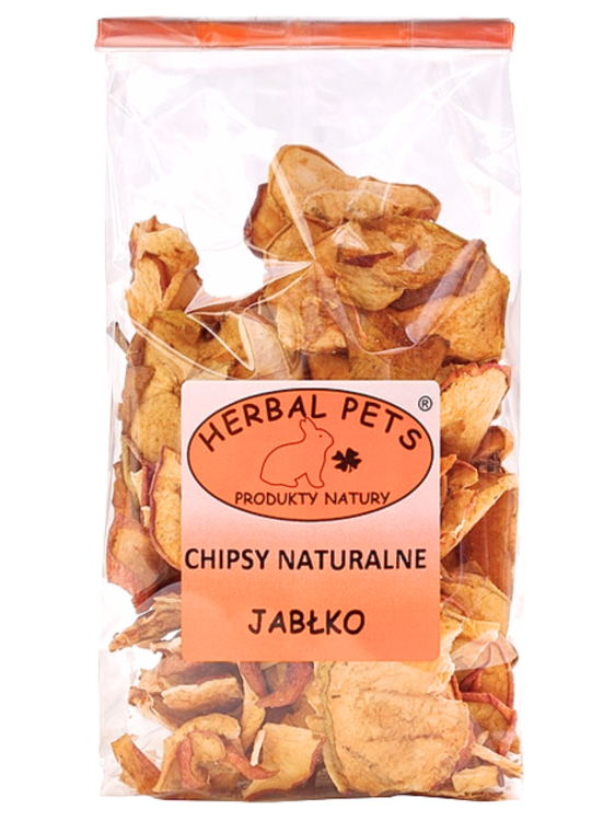 Chips de pomme naturels pour rongeurs et lapins, snack sain 100g de ParrotPlanet.fr