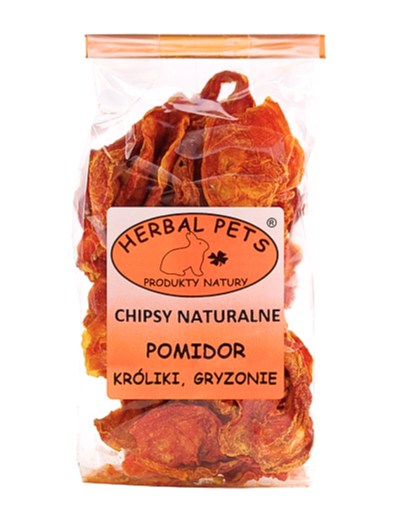 Chips de Tomate Naturels - Collation Nutritive pour Lapins et Rongeurs 40g de ParrotPlanet.fr