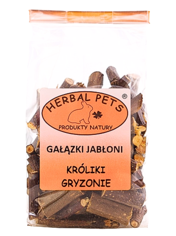 Branches de Pommier pour Lapins et Rongeurs - Collation Naturelle 100g  de  ParrotPlanet.fr