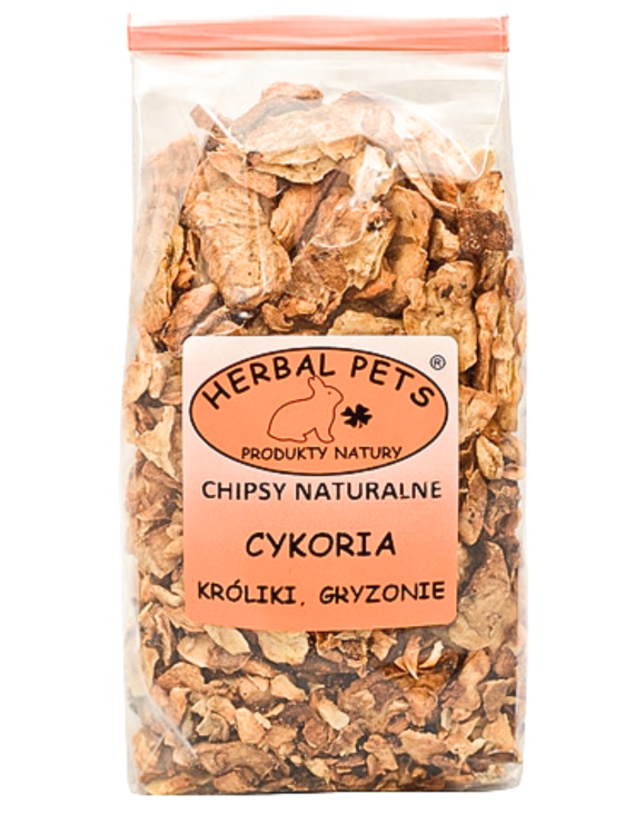 Chips de Cichorium Naturel - Soutien Digestif et Dentaire pour Rongeurs 125g  de ParrotPlanet.fr