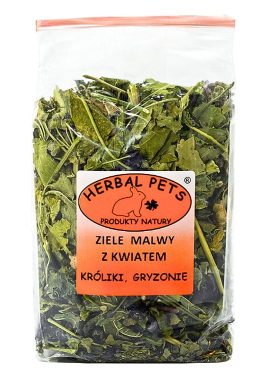 Soutien Digestif et Respiratoire pour Rongeurs - Fleurs de Mauve 70g  de ParrotPlanet.fr