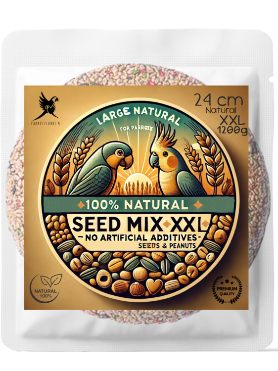 Mélange de graines géant pour perruches Parrot Planet - 1,2 kg de ParrotPlanet.fr