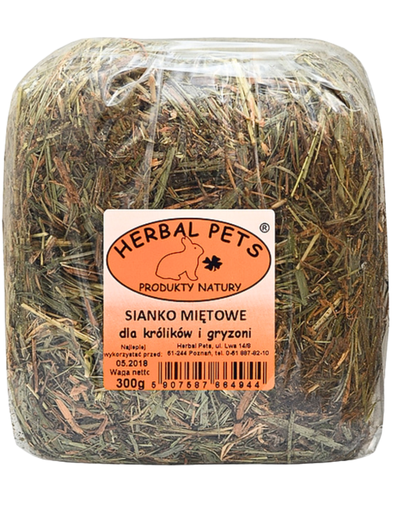 Seno à la menthe pour lapins et rongeurs - Soutien digestif 300g  de ParrotPlanet.fr
