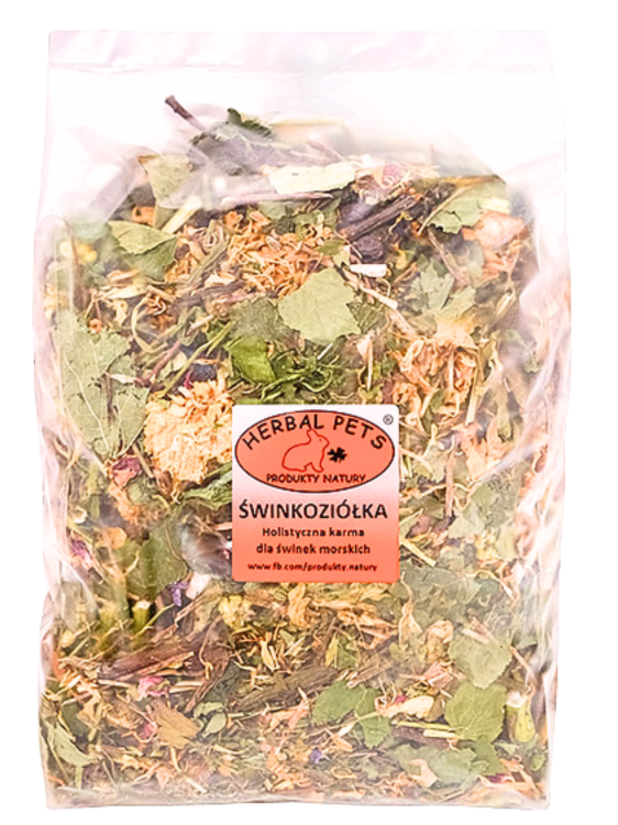 Mélange Naturel d'Herbes et de Fruits avec Vitamine C pour Cobayes 800g de ParrotPlanet.fr