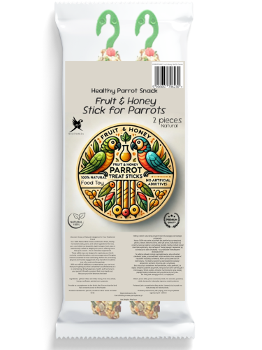 Épis Naturels Fruit & Miel ParrotPlanet pour Perroquets – 2 pièces de ParrotPlanet.fr