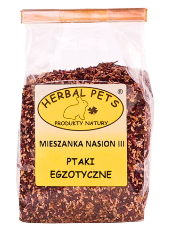 Herbal Pets - Mieszanka Nasion III - dostarczająca dużej ilości naturalnych witamin C, B, E 150g od ParrotPlanet.pl