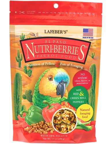 Lafeber NutriBerries El Paso - Karma dla papug w kształcie kuleczek 284g od ParrotPlanet.pl