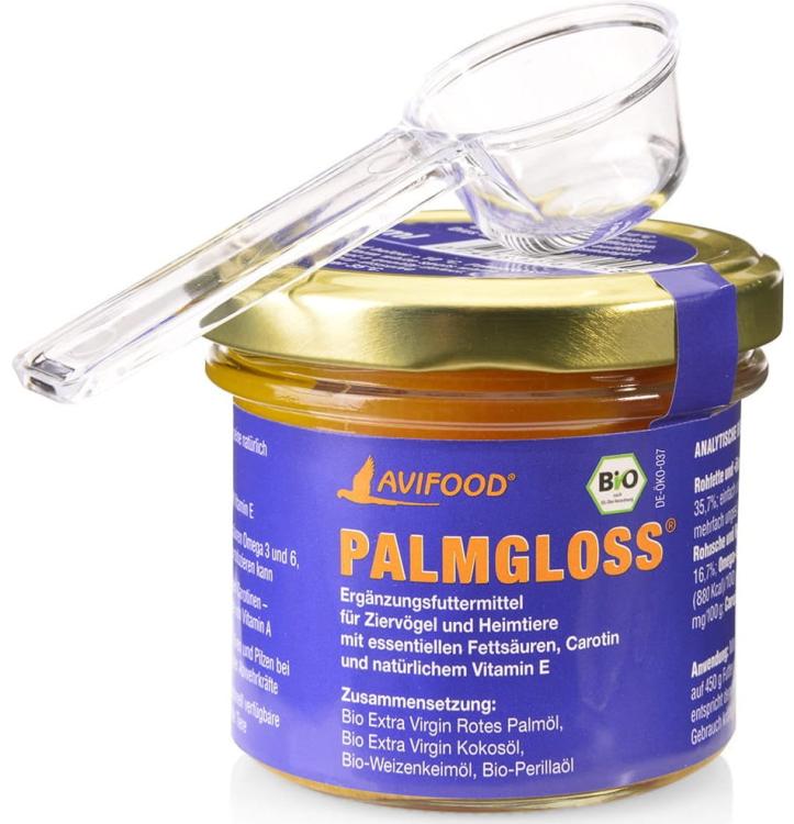 Palmgloss - mieszanka olejów organicznych dla ptaków 100ml od ParrotPlanet.pl