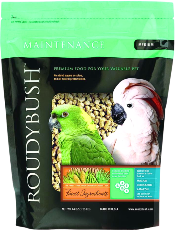 RoudyBush Granulat de Maintenance pour Grandes Perroquets 0,23 kg  de  ParrotPlanet.fr