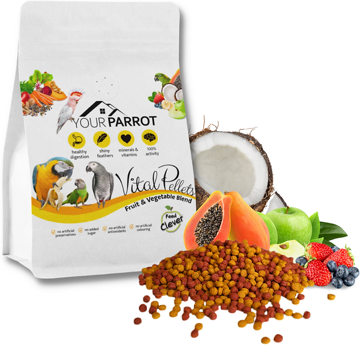 Vital Pellets Fruit & Vegetable Blend - granulat dla średnich i dużych 3kg od ParrotPlanet.pl