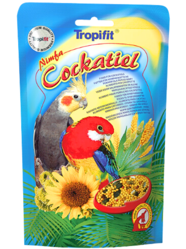 Tropifit 700g COCKATIEL - Pokarm Całoroczny dla Nimf i Innych Papug od ParrotPlanet.pl