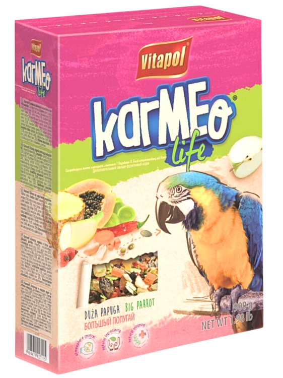 Vitapol Owocowo - warzywny pokarm dla papug 900g od ParrotPlanet.pl