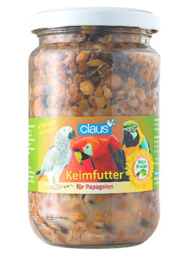 Claus Keimfutter - Naturalne Kiełki dla Dużych PaPug 370ml od ParrotPlanet.pl