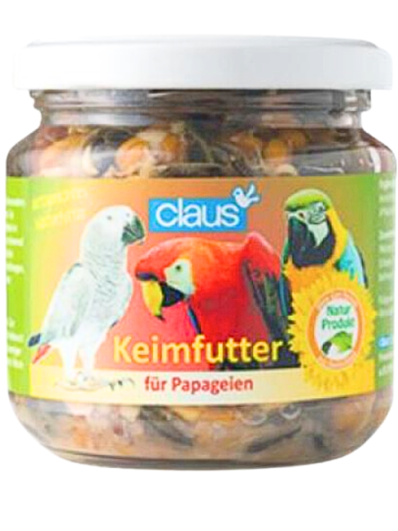 Claus Keimfutter - Naturalne Kiełki dla Dużych PaPug 210ml od Parrotplanet.pl