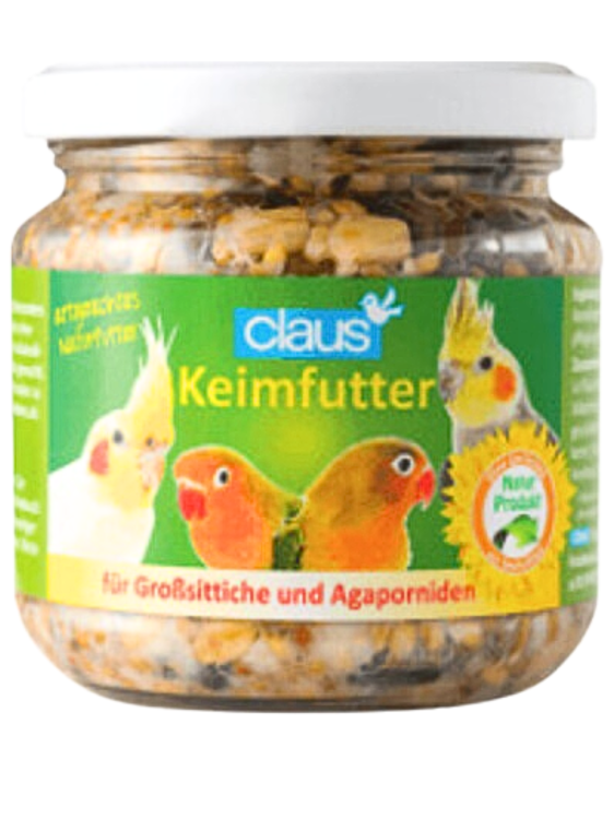 Claus Keimfutter - Naturalne Kiełki dla średnich PaPug 210ml od ParrotPlanet.pl