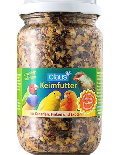 Claus Keimfutter - Naturalne Kiełki dla Kanarków i ptaków egzotycznych 210 ml od ParrotPlanet.pl