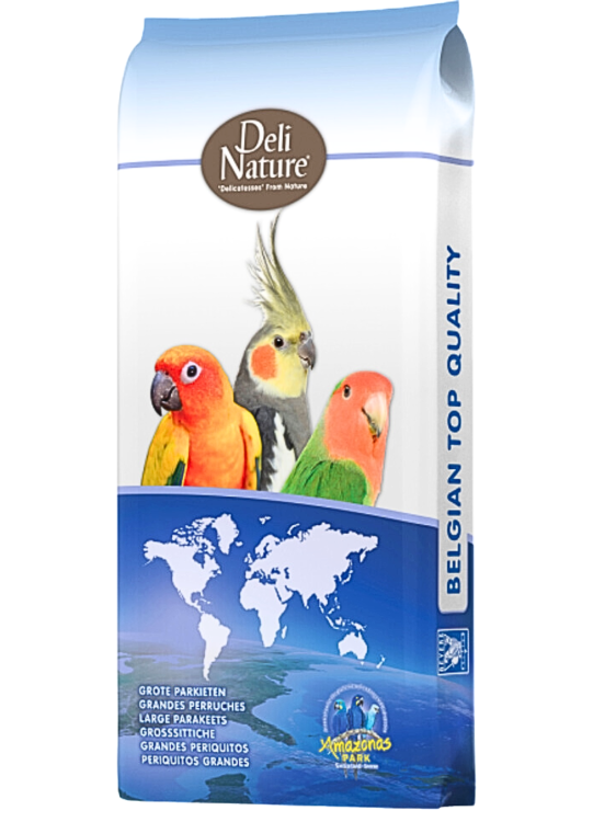 Deli Nature 30 - Mieszanka podstawowa dla średnich PaPug 20kg od ParrotPlanet.pl