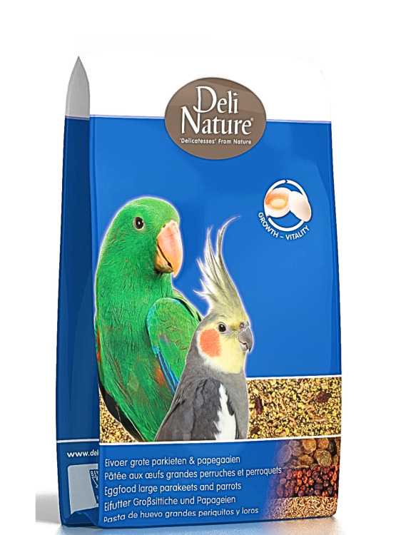 DELI NATURE Pokarm Jajeczny DLA ŚREDNICH I DUŻYCH PAPUG 800g od ParrotPlanet.pl
