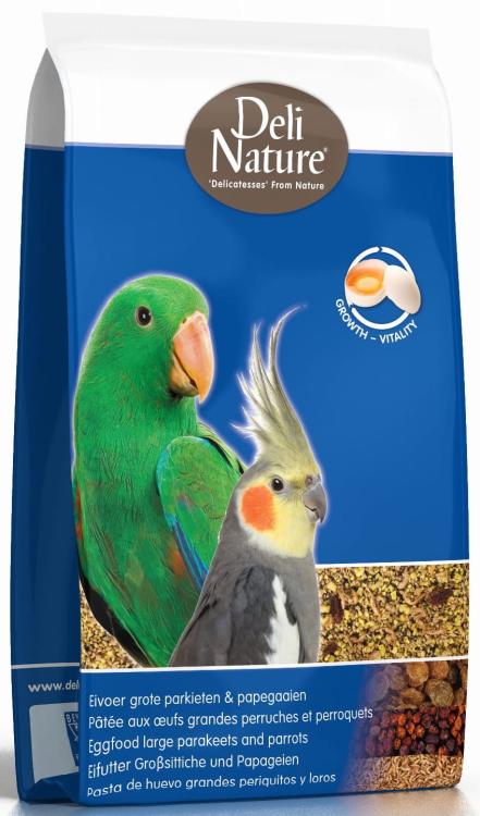 DELI NATURE Pokarm Jajeczny DLA ŚREDNICH I DUŻYCH PAPUG 800g od ParrotPlanet.pl