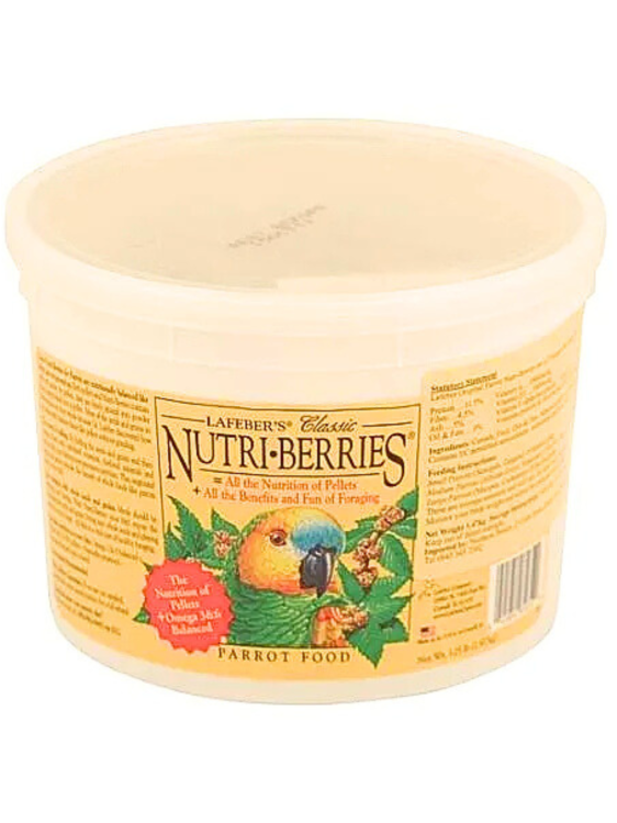 Lafeber Nutri-Berries Original Classic – aliment complet pour perroquets moyens et grands, 1,47 kg ParrotPlanet.fr