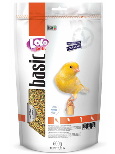 LoLo Pets BASIC 600g pokarm dla KANARKA od ParrotPlanet.pl