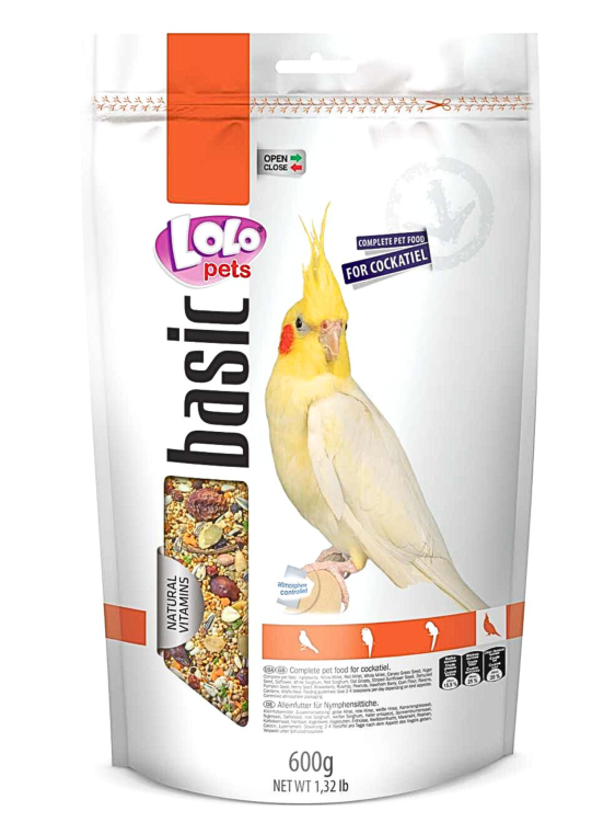 LoLo Pets BASIC 600g pokarm dla NIMF od ParrotPlanet.pl