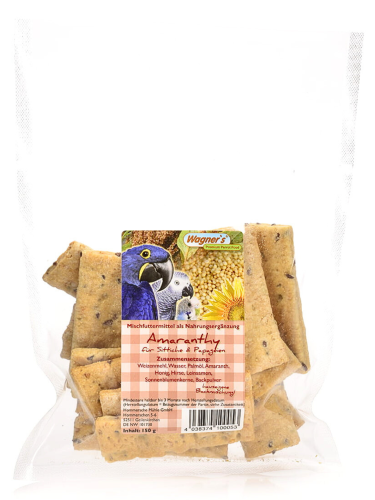 Wagner's DOMOWE Herbatniki dla papug amarantus 150g od ParrotPlanet.pl