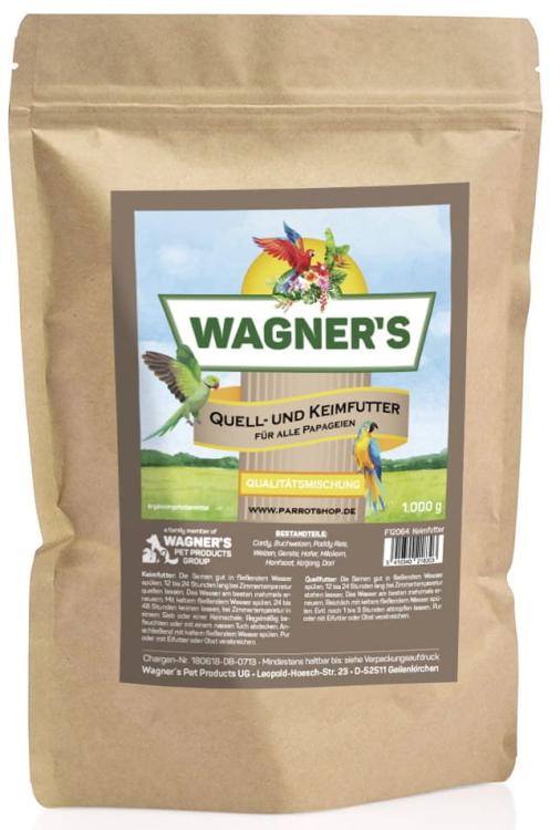Mieszanka do kiełkowania dla papug Wagner's 1kg od ParrotPlanet.pl