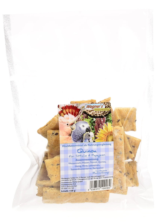 Wagner's Herbatniki dla papug z Quinoa 150g od ParrotPlanet.pl