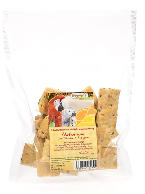 Wagner's DOMOWE Herbatniki dla papug Natural Tropical 150g od ParrotPlanet.pl