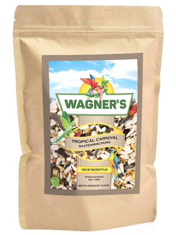 Tropical Carnival Wagner's - mix owocowy dla wszystkich papug 2,5kg od ParrotPlanet.pl