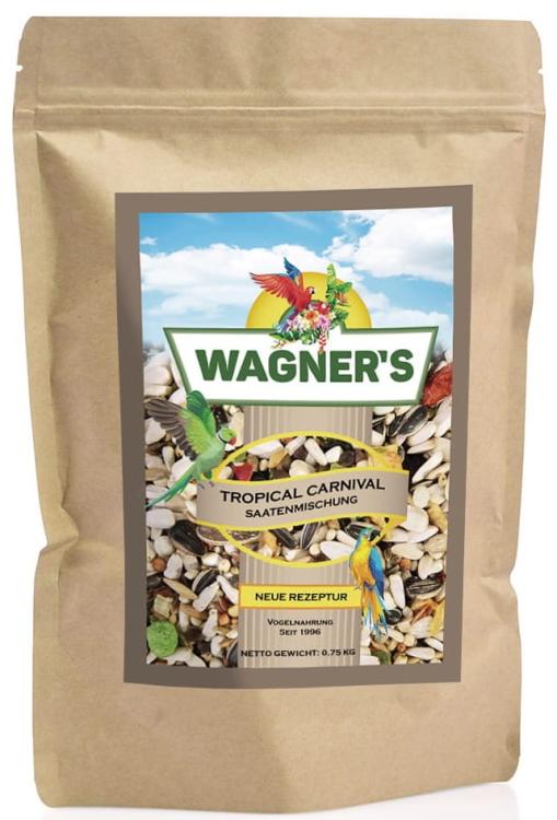 Tropical Mix Wagner's 750g - Mieszanka tropikalna dla wszystkich papug od ParrotPlanet.pl
