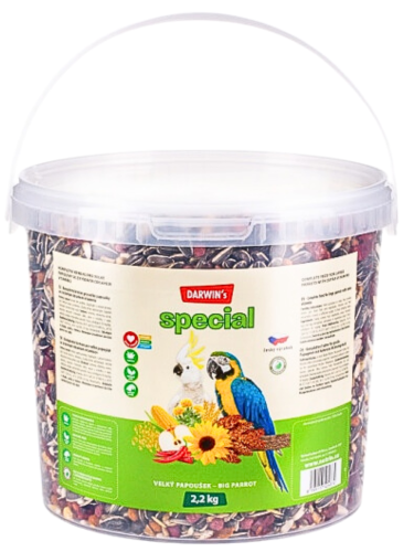 Nutrin Darwin's Big Parrot - pokarm dla dużych papug 2,2 kg od ParrotPlanet.pl