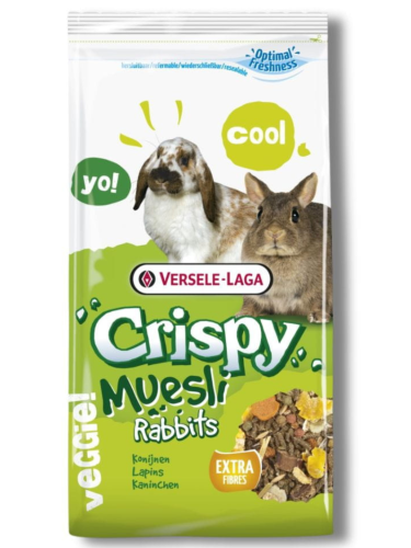 Versele Laga Muesli Croustillant pour Lapins Miniatures 400 g de ParrotPlanet.fr