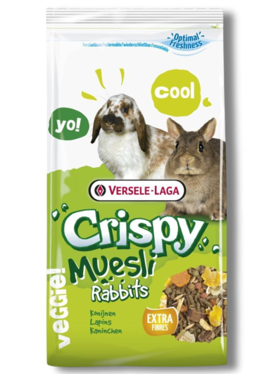Versele Laga Muesli Croustillant pour Lapins Miniatures 400 g de ParrotPlanet.fr