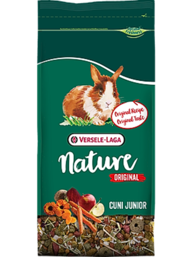 ORIGINAL CUNI JUNIOR – Wysokobłonnikowa Mieszanka dla Królików do 8 Miesiąca Życia, 750 g od ParrotPlanet.pl