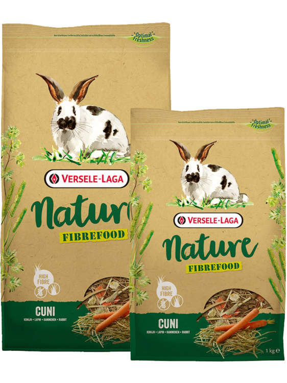 Versele Laga – Fibrefood Cuni - Wysokobłonnikowa Mieszanka dla Wrażliwych Królików Miniaturowych, 1 kg od ParrotPlanet.pl