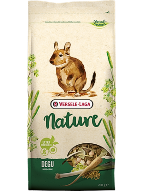 Versele Laga – Degu – Zróżnicowana, Wysokobłonnikowa Mieszanka dla Koszatniczek, 700 g od ParrotPlanet.pl