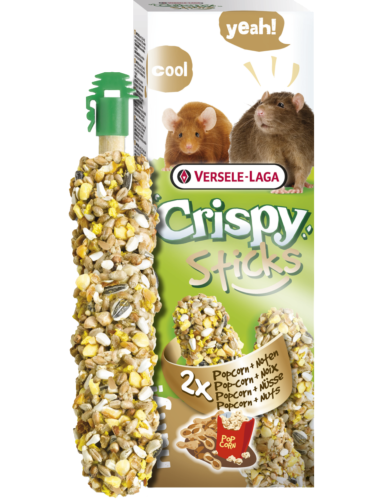 Versele Laga – Sticks Rats-Mice Popcorn & Nuts – Wypiekane Kolby dla Myszy i Szczurów, 110 g od ParrotPlanet.pl