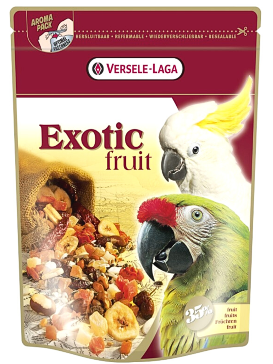 Versele Laga Exotic Fruit 600g - mieszanka owocowa dla dużych papug  od ParrotPlanet.pl
