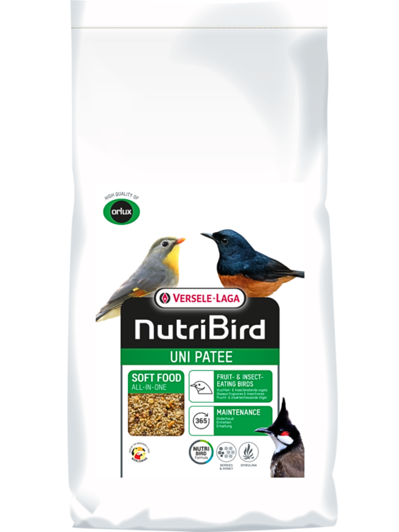 Versele Laga - Orlux Uni Patee 1kg - kompletny pokarm dla małych ptaków owoco- i owadożernych  oraz tropikalnych od parrotplanet_1.png