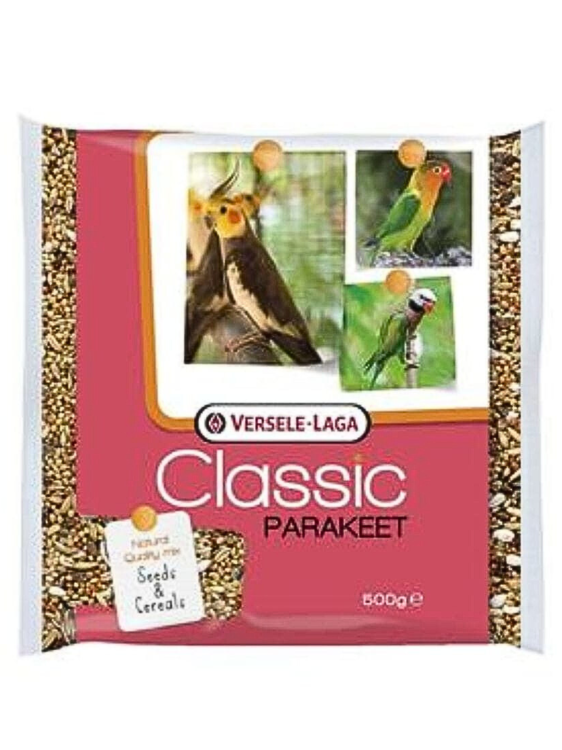Versele Laga Parakeet Classic 500g - pokarm dla średnich papug - nimfy, nierozłączki od parrotplanet.jpg