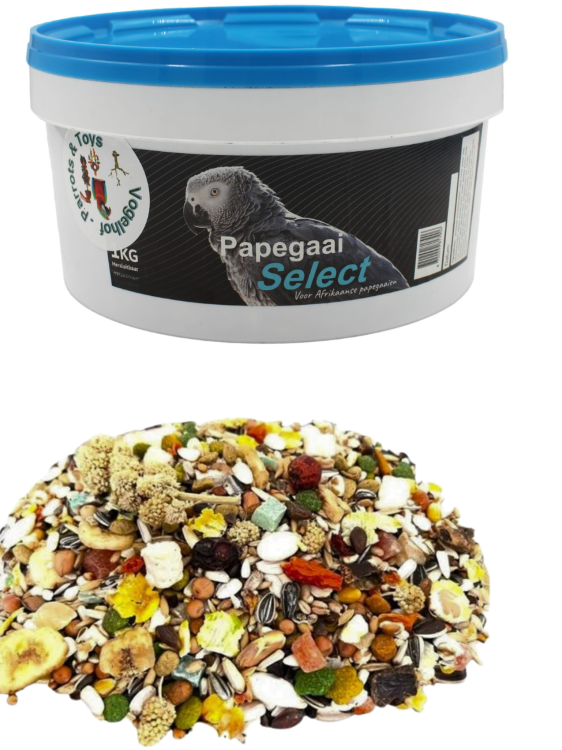 Vogelhof Papegaai Select - Pokarm z granulatem dla Żako 1 KG od ParrotPlanet.pl