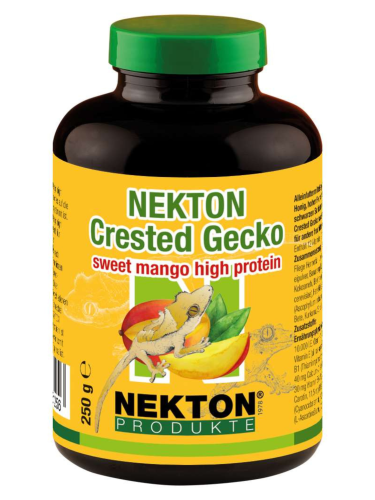 NEKTON Crested Gecko - zbilansowana karma dla gekonów orzęsionych z dodatkiem mango 250g od ParrotPlanet.pl