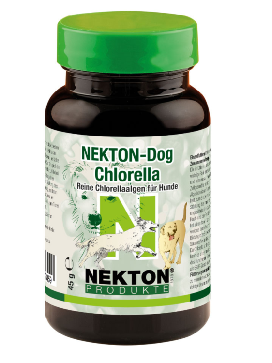 NEKTON Dog Chlorella – czysta chlorella dla psów 45g od Parrotplanet.pl