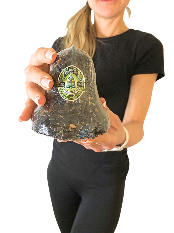 Parrot Planet - Cloches XXL en Graines de Tournesol pour Grandes Perruches 180g de ParrotPlanet.fr